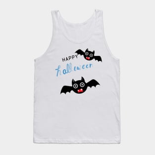 Halloween Bat doodle Tank Top